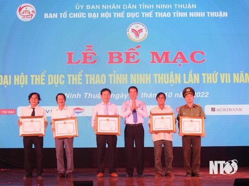 Abschluss des Sportfestivals der Provinz Ninh Thuan - ảnh 1
