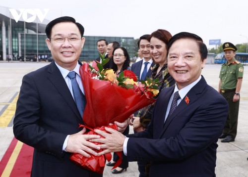 Parlamentspräsident Vuong Dinh Hue besucht Australien und Neuseeland - ảnh 1