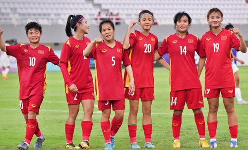 Ngoc Minh Chuyen führt Torschützenliste der U19-Fußball-Südostasienmeisterschaft der Frauen 2023 an  - ảnh 1