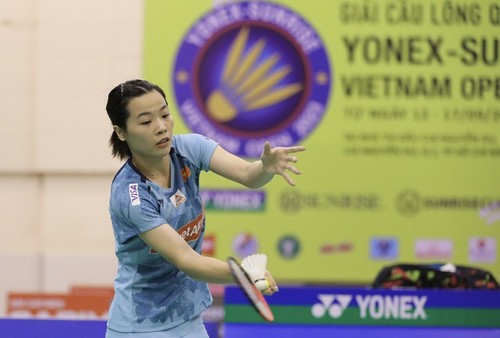 Thuy Linh ist beim Badminton-Turnier Denmark Open 2023 ausgeschieden - ảnh 1