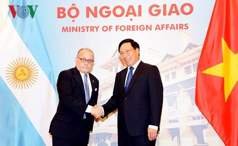 Nguyen Xuan Phuc 총리, 아르헨티나 외무장관 접견 - ảnh 1