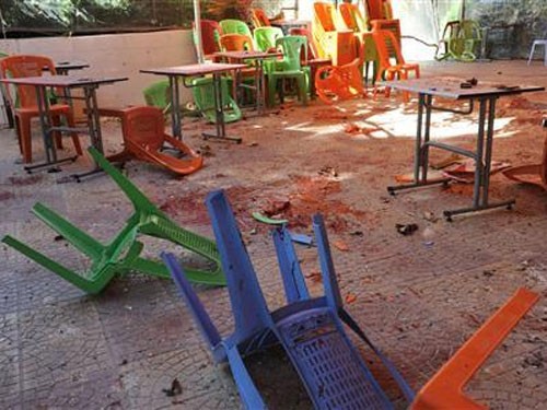 Deadly mortar attack against Syrian university - ảnh 1