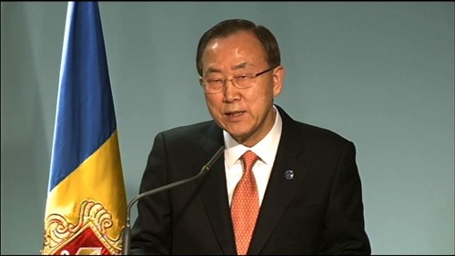 Ban Ki Moon: tension on Korean Peninsula may slip out of control - ảnh 1