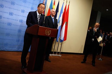 UN affirms chemical weapon use in Syria  - ảnh 1