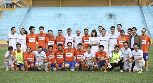 "For your Smile"- a friendly football match to end violence against women and girls - ảnh 5