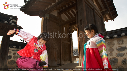 Hanbok, the traditional costume of Koreans - ảnh 6
