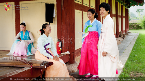 Hanbok, the traditional costume of Koreans - ảnh 7