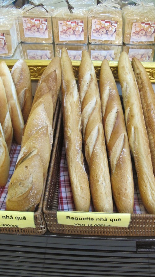 French baguettes and techniques for making the bread from natural ...