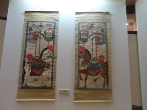 “12 typical kinds of Vietnamese folk paintings” exhibition  - ảnh 2