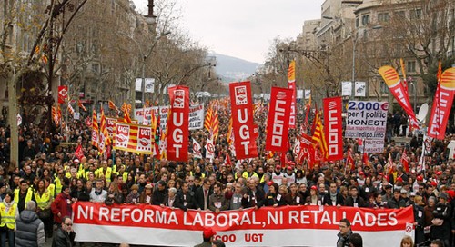 Masivas manifestaciones en Europa contra políticas de austeridad  - ảnh 2