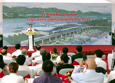 Inauguran nuevo aeropuerto internacional en provincia de Kien Giang - ảnh 1