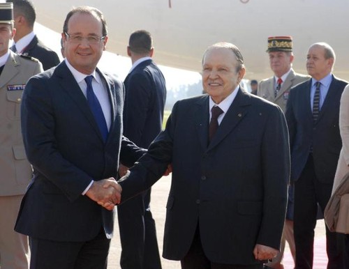 Presidente francés inicia histórica visita a Argelia - ảnh 1