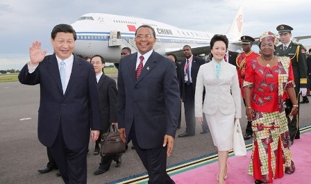 Presidente de China inicia visita de Estado a Tanzania - ảnh 1
