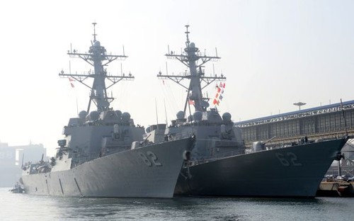 EEUU desplaza buque de guerra antimisiles a Península coreana - ảnh 1