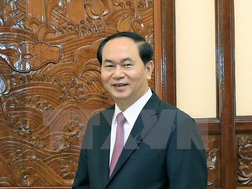 Presidente de Vietnam insta a mayor coordinación con Interpol - ảnh 1