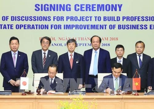 Vietnam y Japón cooperan en el desarrollo del gobierno electrónico - ảnh 1