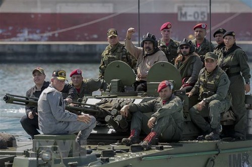 Fuerzas armadas de Venezuela inician ejercicios militares de seis días - ảnh 1