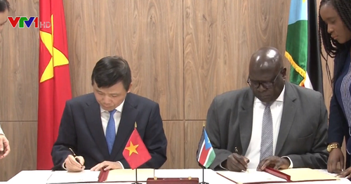 Vietnam y Sudán del Sur establecen relaciones diplomáticas - ảnh 1