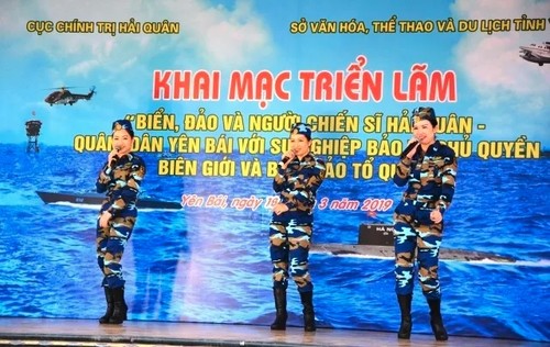 Celebran exposición sobre mar e islas vietnamitas en Yen Bai - ảnh 1