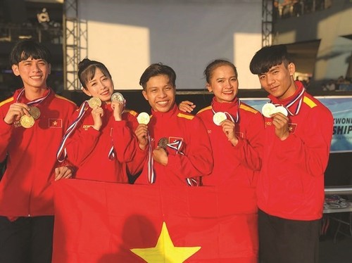 Vietnam gana 72 medallas en el Campeonato de Taekwondo del Sudeste Asiático - ảnh 1