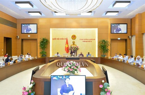 Concluye 35 sesión del Comité Permanente del Parlamento de Vietnam - ảnh 1