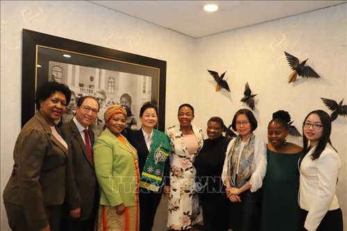 Vietnam y Sudáfrica fortalecen la cooperación a favor del empoderamiento de la mujer - ảnh 1