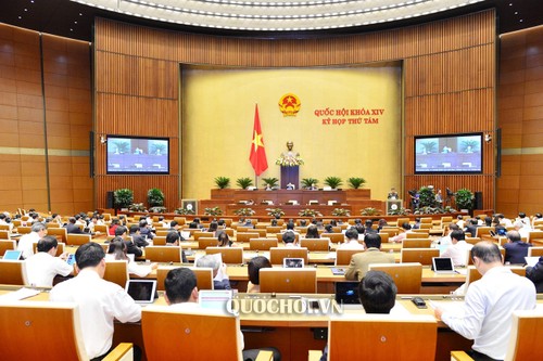 Parlamento de Vietnam continúa su jornada laboral con interpelaciones a ministros - ảnh 1