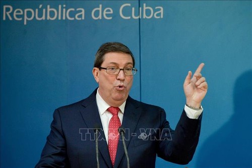 Canciller cubano condena política de Estados Unidos hacia la isla - ảnh 1