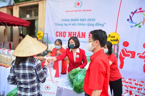Lanzan programa “Mercado humanitario” en Hanói - ảnh 1