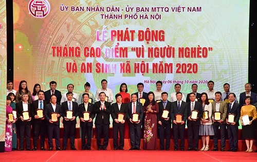 Hanói lanza el “Mes de acción por los pobres” - ảnh 1