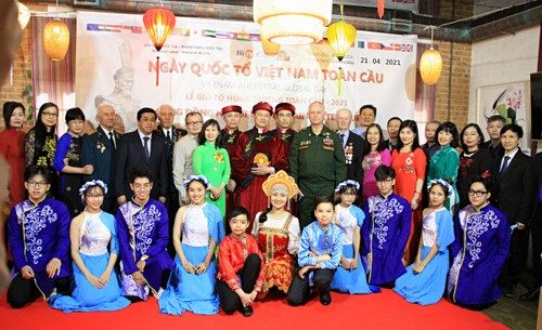 Celebran un evento global dedicado a los reyes Hung en Rusia - ảnh 1