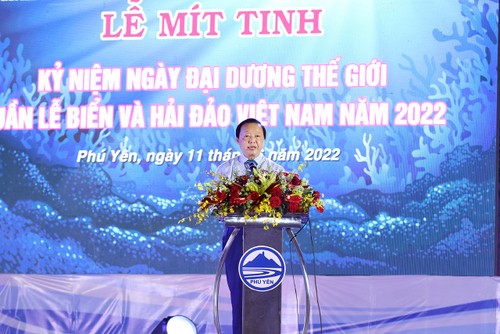 Acto conmemorativo con motivo del Día Mundial de los Océanos y la Semana del Mar e Islas de Vietnam - ảnh 1