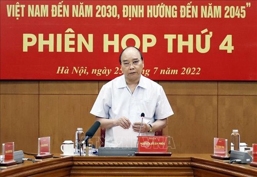Presidente orienta la elaboración de la Estrategia de construcción del Estado de derecho socialista de Vietnam - ảnh 1