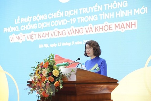 Vietnam lanza nueva campaña mediática contra pandemia de covid-19 - ảnh 1