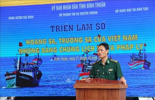 Celebran exposición digital “Hoang Sa y Truong Sa de Vietnam – Evidencias históricos y legales” - ảnh 1