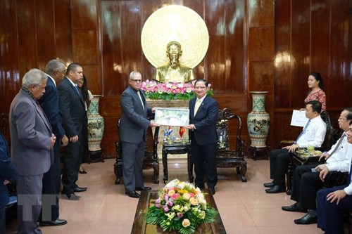 Estrechan la cooperación entre la ciudad vietnamita de Can Tho y Cuba - ảnh 1