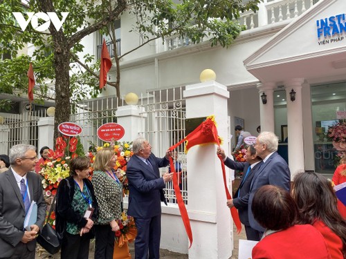 Inauguran nueva sede del Instituto Francés en Vietnam - ảnh 1