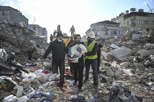 Sin información sobre posibles víctimas vietnamitas en terremotos en Turquía - ảnh 1