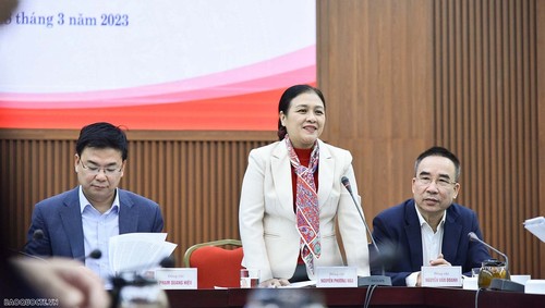 Unión de Organizaciones de Amistad de Vietnam se reúne con jefes de órganos representativos en el exterior - ảnh 1