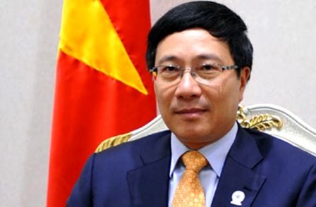 Canciller vietnamita confía en desarrollo de relaciones Vietnam- Kazajstán - ảnh 1