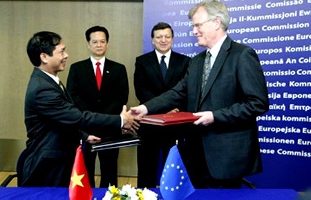 Buenas perspectivas de la colaboración Vietnam-Unión Europea - ảnh 1