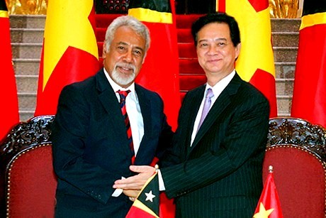 Visita del premier de Timor Leste cimenta cooperación con Vietnam - ảnh 1