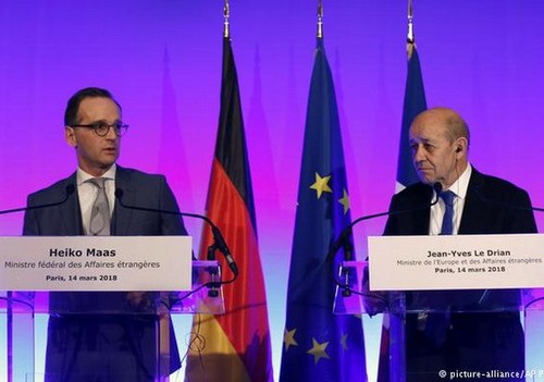 France, UK, Germany vow to maintain Iran nuclear deal  - ảnh 1