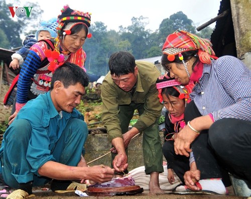 Lai Chau성 Ha Nhi족의 전통 설날 - ảnh 2
