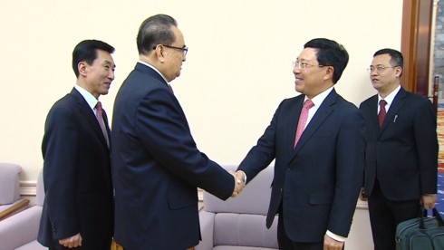 팜 빈 민 (Phạm Bình Minh ) 외교 장관, 조선 공식 방문 - ảnh 1
