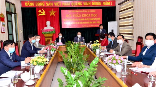 베트남 공산당 2기 대표대회에 대한 세미나 - ảnh 1