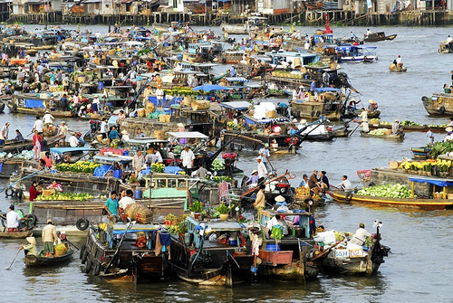 Le marché flottant de Nga Nam - ảnh 1