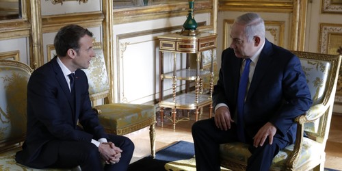 Jérusalem: Macron appelle Netanyahu à "des gestes courageux envers les Palestiniens" - ảnh 1
