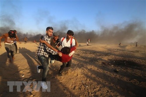 Gaza: six Palestiniens et un soldat israélien tués dans des échanges de tirs - ảnh 1