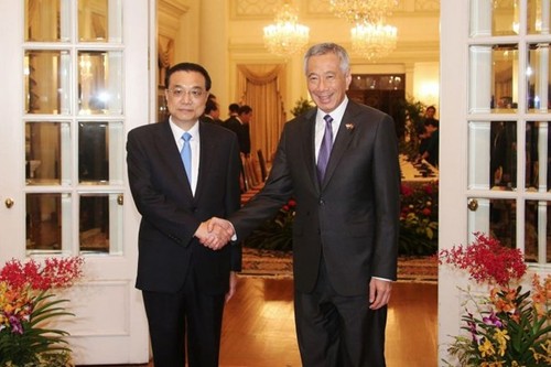 La Chine et Singapour améliorent leur accord de libre-échange  - ảnh 1
